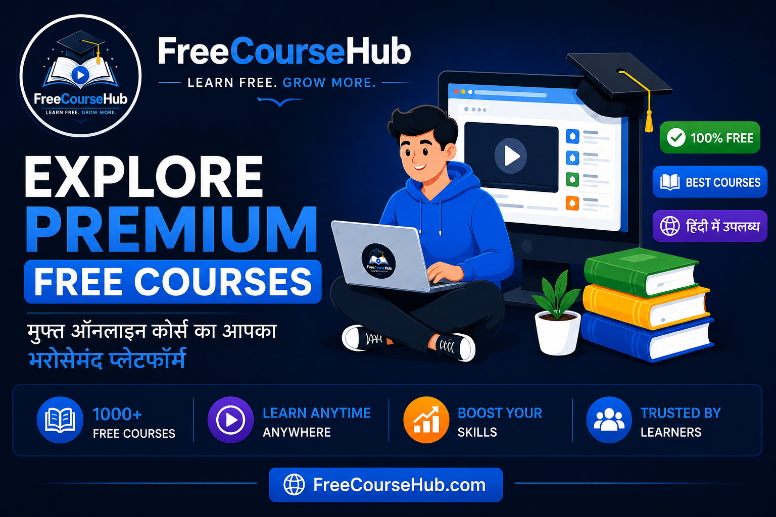 FreeCourseHub Platform